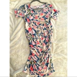 Maternity floral dress